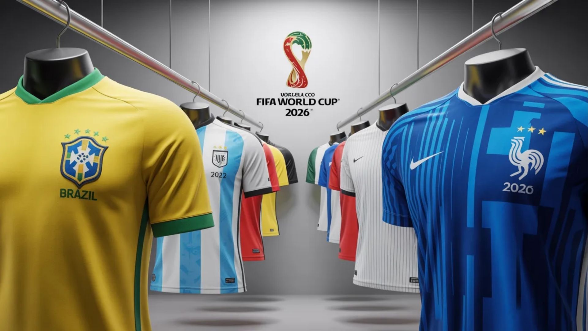 Les tenues officielles des nations pour le mondial 2026